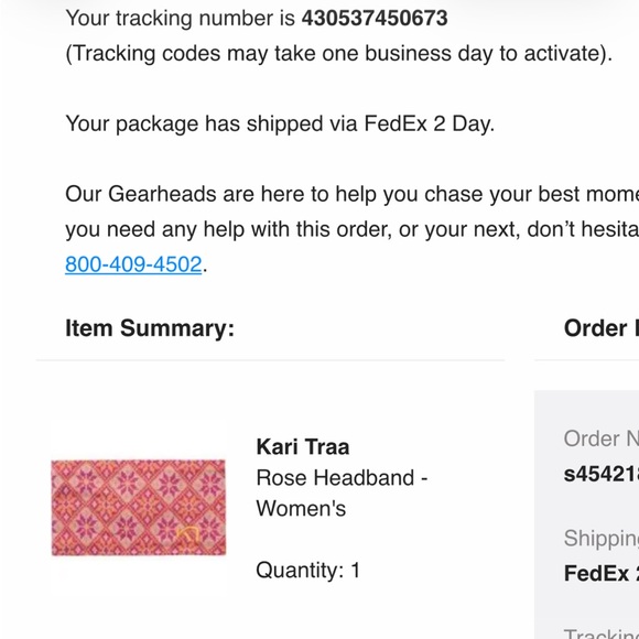 Kari Traa nwot rose pink headband ear warmer! - Picture 4 of 6